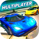 multiplayer driving simulator android application logo